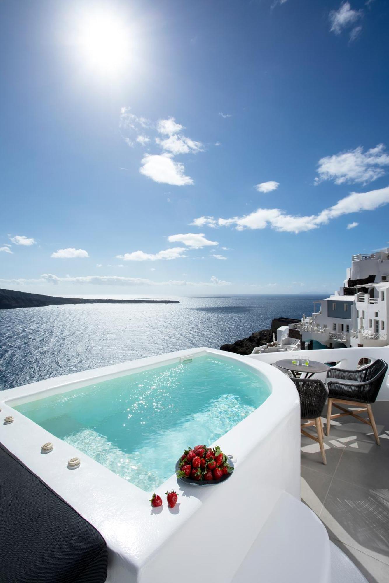 Villa Oia Angle Cavehouse Exterior foto